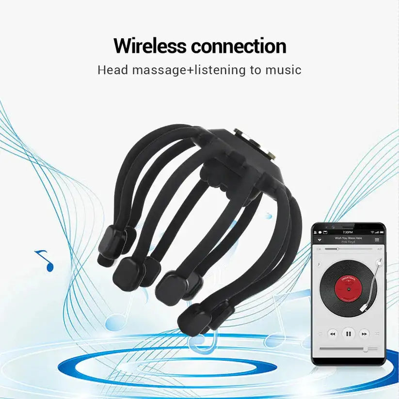 Electric Head Massager for Ultimate Relaxation Anywhere