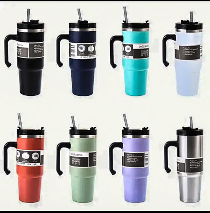 30oz Insulated Stainless Steel Travel Mug for Hot or Cold Drinks